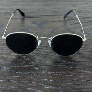 Stylish Black and Gold Sunglasses